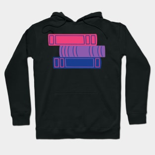 Bi Book Pride Stack Hoodie